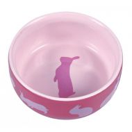 Trixie Miska ceramiczna z motywem królika 250 ml - miskakrol1.jpg